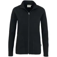 Hakro Interlock Sweatjacke Damen #227 Gr. 3XL schwarz