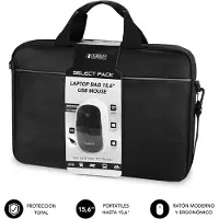 Subblim Pack Maletin Raton Laptop Bag 15,6" Mouse USB