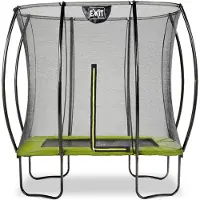 Exit Silhouette Trampolin 153x214cm, auf Beinen, Rechteckig, für Kinder, Grün