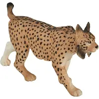 Animal planet Mojo Fun Iberian Lynx, 3 Jahr(e), Wildlife, Braun, Weiß, Schwarz, Polyvinylchlorid (PVC)