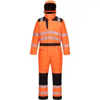 Portwest PW352 PW3 Hi-Vis Winteroverall Orange/Black Gr. XXXL