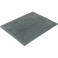 Vossen Badematte "Timeless", grau (flanell), H:10mm, Polyacryl, Badematten, Badematte