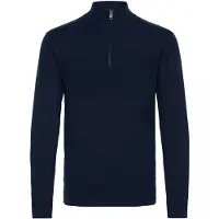INDICODE JEANS Troyer "Troyer IDErno", Herren, Gr. S, blau (navy), Obermaterial: 80% Baumwolle CO. 20% Polyamid PA., Pullover Troyer