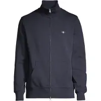 Gant für Herren. 2008006 Shield Zip Hoodie navy (M), Lässig, Baumwolle, Langarm, Marine