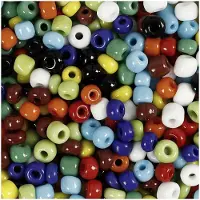 Creativ Company 696703, Glas, Gemischte Farben, Runde Perle