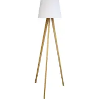 Unilux TOOKA LED Standleuchte weiss-bambus, mit Bambus-Gestell