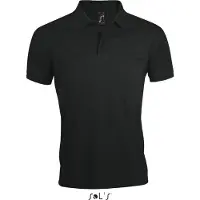 Schmidt's Poloshirt Heavy Pique' "PRIME MEN" - M - Schwarz