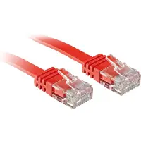 Lindy 47511, 1 m, Cat6, U/UTP (UTP), RJ-45, RJ-45, Rot