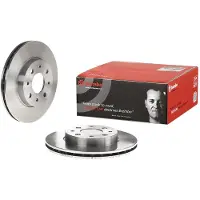 Brembo Bremsscheibe 09861610 240mm 20mm für FORD FIAT