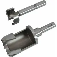 AWTOOLS Holzbohrer Fleckownik 40 mm aus gehärtetem Kohlenstoffstahl