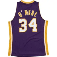 Mitchell & ness NBA Swingman Jersey 2.0 LA Lakers Shaquille O'Neal #34 purple XXL