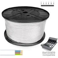 Sediles Cable Elektroschlauch White 3 x 1 mm 200 m h05vvh2-f - Mark EAN: 8435734703927