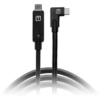 Tether Tools TetherPro USB-C to USB-C Right Angle - black