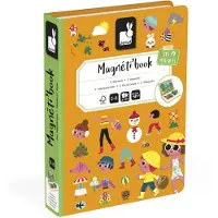 Janod Magneti'Book 4 Jahreszeiten Magnet-Set 115 Teile