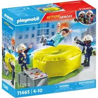 Playmobil Action Heroes 71465 Feuerwehrleute mit Luftkissen