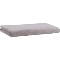 Carl Ross Saunatuch "HygieniCotton", grau (platin), B:70cm L:200cm, Frottee, Obermaterial: 100% Baumwolle, Handtücher, Saunatuch, mit 2 Aufhängekordeln