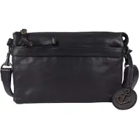 Harbour 2nd Umhängetasche "Lexi", Damen, Gr. B/H/T: 24cm x 16cm x 11cm, grau (ash), Rindsleder, Taschen Umhängetasche, Schultertasche, Mini Bag, Handtasche Damen