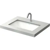 Toto LW1536Y Unterbauwaschtisch WU eckig, 600 mm