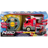 Nikko RC 10231 My First RC, Ferngesteuertes RC Auto, Anfänger Rennauto, einfache Bedienung, Fährt vorwärts, Fernsteuerung mit lustigen Fahrgeräusche & Stumm-Taste, Kinder ab 2 Jahren, ca. 19 cm, Blau