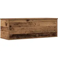 Yiwydaa Aufbewahrungsbox Altholz 102 x 35 x 35 cm Holzwerkstoff