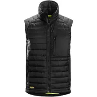 Snickers Workwear Fleeceweste "AllroundWork Isolator", Herren, Gr. XL, schwarz, Obermaterial: 100% Polyamid PA., Westen Fleeceweste