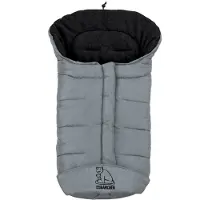 HEITMANN FELLE Fußsack "Eisbärchen - Winterfußsack Copy Fleece" mit Fleecefutter, Mumienform möglich, für Kinderwagen, waschbar