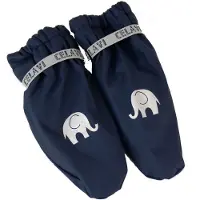 CeLaVi Fäustlinge m. Fleece - PU - Navy - - 4-6 Jahre (104-116) - Handschuhe/Fäustlinge