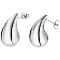 Lotus Paar Ohrstecker "Essentials - Tropfen", silber (edelstahlfarben), Ohrringe, Damen, Edelstahl, Paar Ohrstecker