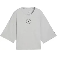 Puma W x Hyrox Cropped Lifestyle Tee light gray heather (04) XS