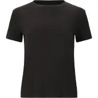 Athlecia - Women's Tinashe Rib S/S Tee - T-Shirt Gr 34 schwarz