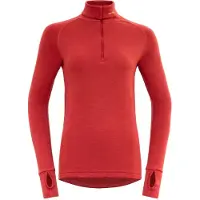 Devold - Expedition Woman Zip Neck - Merinounterwäsche Gr XS rot