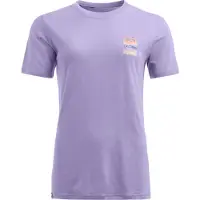 Ortovox - Women's 140 Cool Mountain Gradient T-Shirt - Merinoshirt Gr S lush lavender