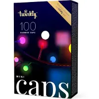 Twinkly MiniCaps, Girlande, Silikon, Mehrfarbig, Rund, Gelb, 1,5 cm