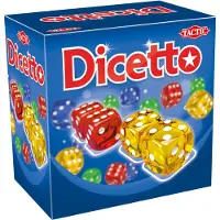 Tactic Dicetto, Kartenspiel, Glücksspiel, 7 Jahr(e), Familienspiel