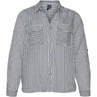 Vero moda Hemdbluse "VMBUMPY L/S SHIRT NEW CURVE GA NOOS"