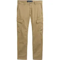 Tom Tailor Chinohose , Herren, Gr. M, N-Gr, beige (everglade beige), Web, Obermaterial: 97% Baumwolle, 3% Elasthan, unifarben, regular fit normal, Hosen Chinohose, mit Cargo Taschen