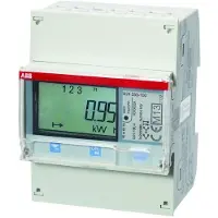 ABB B24 113-100, Three-phase meter breaker, Ring, Kommerziell, Drinnen, Polycarbonat (PC), Grau