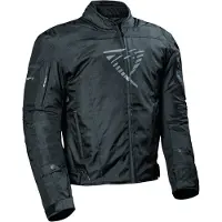 Difi Ibarra Aerotex wasserdichte Motorrad Textiljacke, schwarz, S
