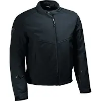 Difi Brandon Aerotex Urban wasserdichte Motorrad Textiljacke, schwarz, 2XL