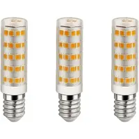 Avide LED-Röhrenlampe E14 4,2W 220-240V 3000K 450lm LED-Lampe 3 Stück