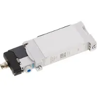 FESTO 5/2 Flansch-Magnetventil 24V DC 2,5-7bar/35,0-98psi M8 Stecker