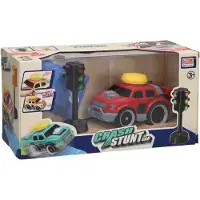 Nobrand Crash Stunt Auto Set rot Spielzeugauto mit Licht und Sound