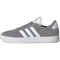 Adidas Sneaker SPORTSWEAR "VL COURT 3.0", Damen, Gr. 36, grau (grau three, ftwr weiß, ftwr weiß), Leder, Synthetik, Schuhe Sneaker, inspiriert vom Design des samba, Topseller
