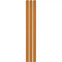 Bm Massivholz Zaunpfosten "EA5Y-F1X 2", braun (kirschbaumfarben), B:9cm H:190cm T:9cm, Holzwerkstoff, Zaunpfosten, Zaunpfosten, 190 cm Höhe