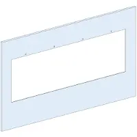 Schneider Electric PrismaSeT-P, Frontplatte, 2x FuPacT ISFT250 3polig auf Montageplatte,vertikal,Br