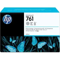 HP 761 Grau DesignJet Druckerpatrone, 400 ml, DesignJet T7100 Drucker; DesignJet T7200 Produktionsdrucker, Thermal Inkjet, Grau, CM996A, Singapur, 174 mm