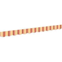 vidaXL Markisenschürzen-Ersatz Gelb und Orange 230 x 20 cm Polyester