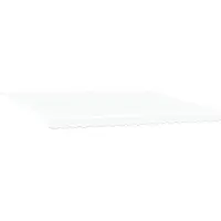 vidaXL Markisenersatzstoff Weiß 430 x 345 cm Polyester
