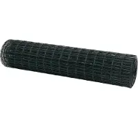 vidaXL Eurozaun 1 x 10 m PVC-beschichtetes Eisen Grün