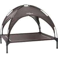 vidaXL Hundebett 90 x 81 x 80,5 cm Stahl Braun